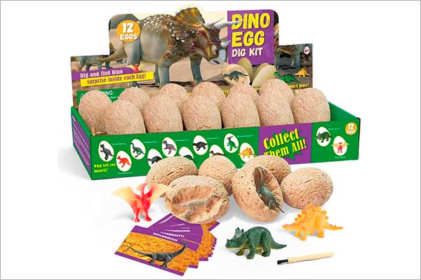 Huevos de dinosaurio juguete para niños y y niñas