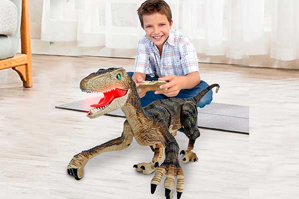 Juguetes-de-dinosaurio-de-control-remoto. Juego para niños y niñas