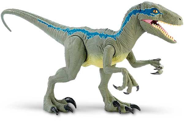 Jurassic World Super Colossal Velociraptor juguete de dinosurio